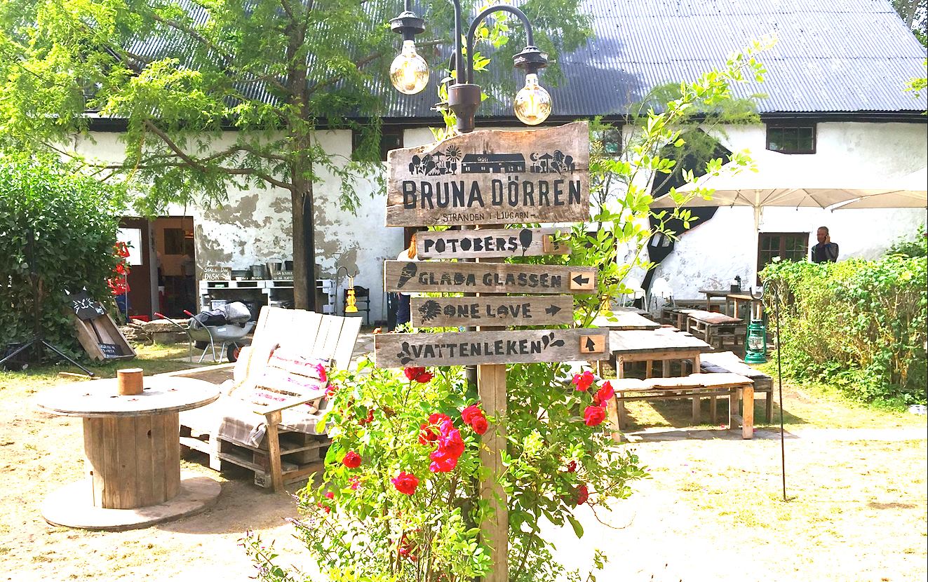 Bruna dörren gotland