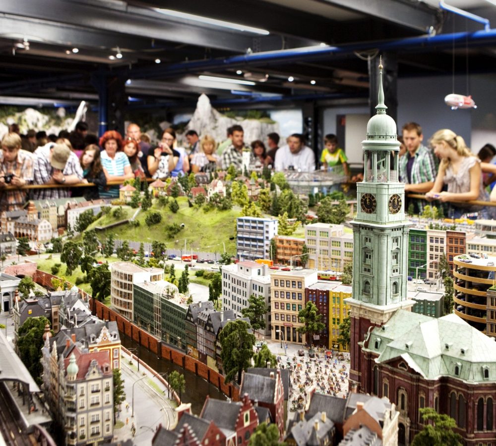Europa, Deutschland, Hamburg, Speicherstadt, Miniatur Wunderland, Hamburger Michel