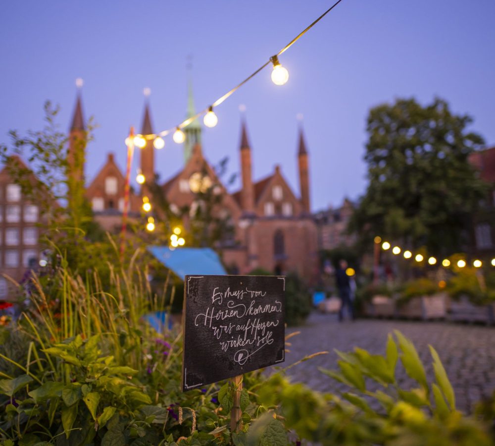 Lübeck - NYTT OCH SPÄNNANDE Lübeck_Kulturgarten auf dem Koberg (4) © LTM