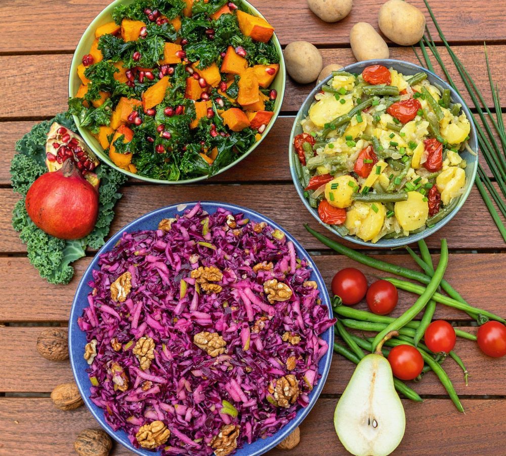 veggie salads (c) Udo Thomas